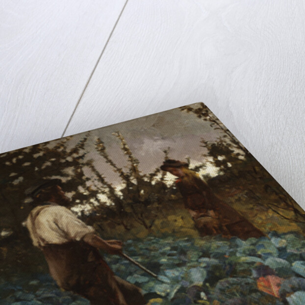 A Cabbage Garden by Arthur Melville